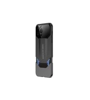 Apple iPhone 14 Pro Max Uyumlu Kılıf Çift Parçalı Zore Ays Pro İkili Kapak (Siyah-Gri)