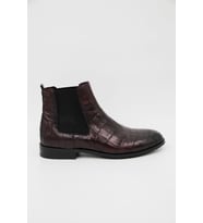 Luciano Bellini Bj3001 Reptil Erkek Klasik Bot - BORDO