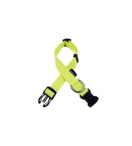 Actirex Neon Yumuşak Doku Ayarlanabilir Köpek Boyun Tasma Yellow 40-65cm (Sarı)
