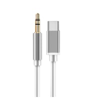 Lexroo JH-030 Type-C to 3.5mm Aux Çevirici Ses Adaptörü - Beyaz