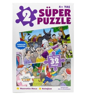 Süper Puzzle Nasrettin Hoca ve Keloğlan
