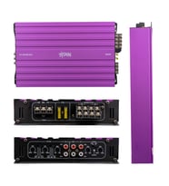 Magicvoice Titan-804 4 Kanal Oto Amfi Araç 1600 Watt Ses Sistemi Anfi 298x195x49mm