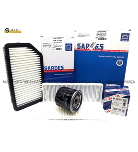 Hyundai I20 1.4 Benzinli Filtre Bakım Seti 2009-2013