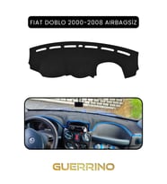 FIAT Doblo 2000-2008 Modellerine Uygun aırbagsızTORPİDO KORUMA HALISI SİYAH KENAR