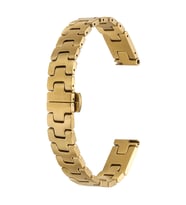 Apple Watch 44mm Kordon Metal İnce Strap Kayış 150 (Gold)