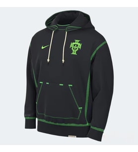 Nike Portugal Fleece FJ7882-426 Erkek  Hoodie (Siyah)