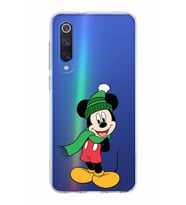 Xiaomi Mi 9 Se Uyumlu Kapak Mickey Mouse Tasarımlı Şeffaf Silikon Kılıf