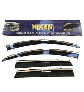 Niken Kromlu Cam Rüzgarlığı Citroen Berlingo 2018-2021 ile uyumlu