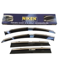 Niken Kromlu Cam Rüzgarlığı Citroen Berlingo 2018-2021 ile uyumlu