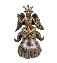 Baphomet LED Işıklı Polyester Geri Akış Tütsü Şelalesi