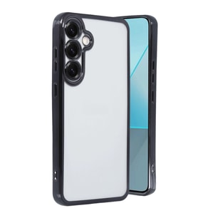 Samsung Galaxy S25 Kılıf Kamera Korumalı Lensli Silikon - Siyah