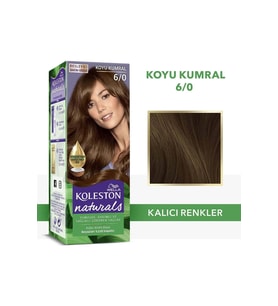 Wella Koleston Naturals Saç Boyası 6/0 Koyu Kumral