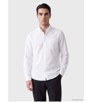 LCWAIKIKI Classic Beyaz Regular Fit Erkek Gömlek