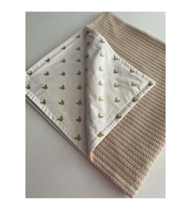 Bej Örgü Gold Mickey Poplin Pike