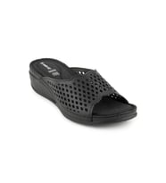 Muya Brosa 35209-430 Anatomik Taban Kadın Terlik Siyah 36-40