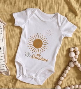 BK Kids My Sunshine Tasarımlı Bebek Body Zıbın - Model 1