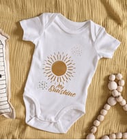 BK Kids My Sunshine Tasarımlı Bebek Body Zıbın - Model 1