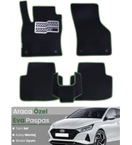 Hyundai İ20 (2020-2025) Uyumlu EVA Paspas Tam Set – Araca Özel Tasarım, Su Geçirmez,Kolay Montaj