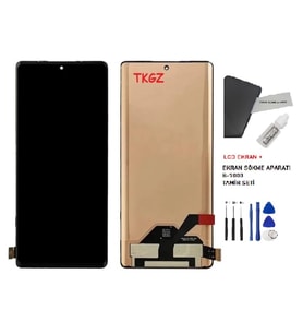Tkgz - İnfinix Zero 30 Uyumlu Lcd Ekran Dokunmatik Servis + B-7000 + SET