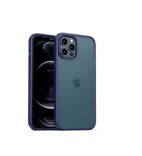 iPhone 12 Pro Max Kılıf Hom Silikon Kılıf (Lacivert)