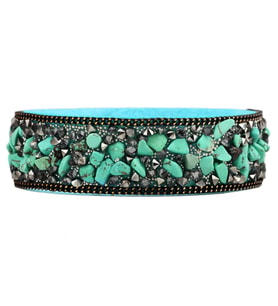 Omark Cotton Crystal Stones Bileklik No1