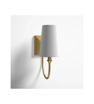 Giovanna Şapkalı Modern Duvar Aplik 3268-W28-7U-OZ (Eskitme Altın)