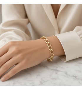 STİL İNCİSİ/XUPING JEWELRY İNCE HALLOW MODEL BİLEKLİK