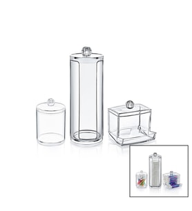 DİSK 3LÜ MAKYAJ ORGANİZER SET (5680)