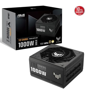 ASUS 1000W 80+ GOLD TUF GAMING TAM MODÜLER POWER SUPPLY BEYAZ