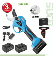 Suca SC 8638A LED Ekranlı Akülü Şarjlı Budama Makası 38 mm