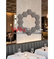 12 ADET ALTIGEN AKUSTİK KUMAŞ KAPLI PANEL-17x20CM