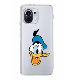 Xiaomi  Mi 11  Kamera Korumalı Kapak Donald Duck Tasarımlı Şeffaf  Kılıf