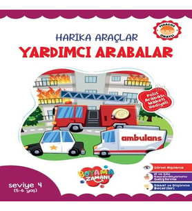 Harika Araçlar – Yardımcı Arabalar Seviye 4  (5-6 Yaş)