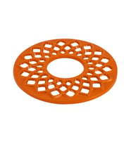 Lava Döküm Demir Nihale Çap(Ø)20cm. (Turuncu)