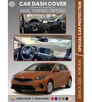 KIA CEED CD KASA (2018-2024) Torpido Örtüsü Panel Koruma Torpido Koruma Tam Uyum Çatlamayı Önler