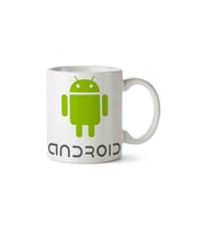 Android Porselen Kupa Bardak