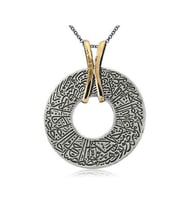 Gümüş El Nur Otantik Kadın Kolye CSR2180083