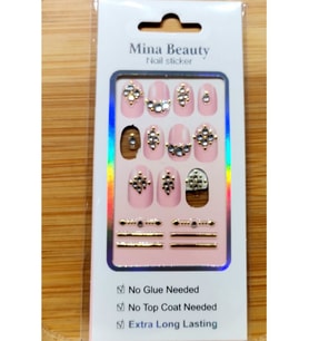 Monalisa Home Lüks Figürlü Nail Sticker