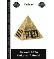 Özel Üretim Modern Tasarım Dekoratif Aksesuar Piramit 052A