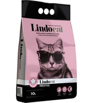 Lindocat Bebek Pudralı Ince Taneli Topaklaşan Kedi Kumu 10 Lt