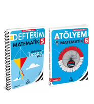 Arı Yayınları 5.Sınıf Matematik Akıllı Defteri ve Atölyem Seti 2 Kitap