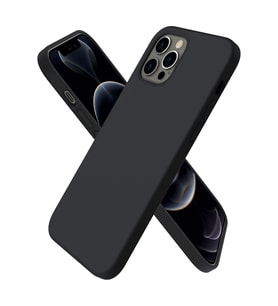 Pilelistore   iPhone 12 Pro Max Kılıf First Silikon - Siyah