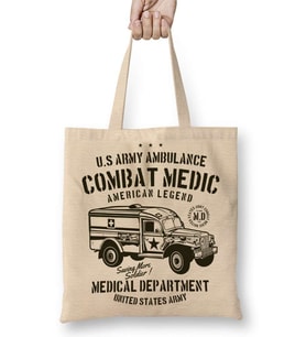 US Army Ambulance Bez Çanta Uzun Saplı