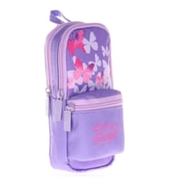 Kaukko Kalem Çantası Layer Junior Bag Butterfly Üç Bölmeli Kalem Çantası (Karışık)