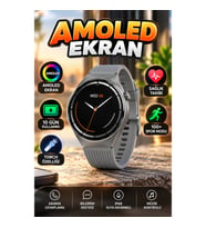 RW75 AMOLED Ekranlı Akıllı Saat – 10 Gün Kullanım Süresi ve Torch Özelliği