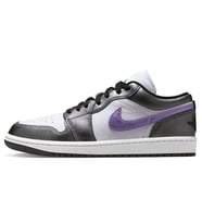 Air Jordan 1 Low Special Edition Womens Sneaker Hakiki Deri Kadın Günlük Spor Ayakkabı Beyaz Gri