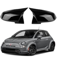 Fiat 500 2014- Araca Özel Batman Yarasa Ayna Kapağı Pianoblack