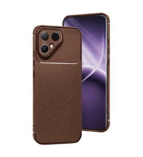 Tecno Pova Curve 2 5G Auto Focus Karbon Kapak - Kahverengi