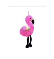 Sevimli Flamingo Peluş Uyku Arkadaşı 25 cm (Çok Renkli)