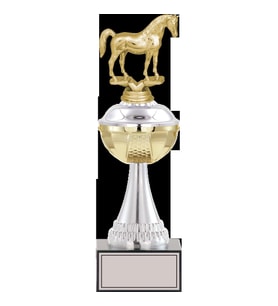 ODAK KUPA - Figürlü Kupalar - At Figürlü Kupalar FG-045 A - 33 cm